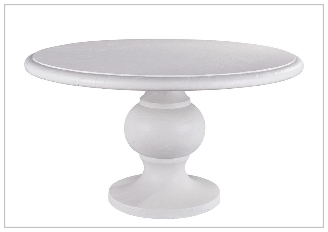 Universal Furniture Coastal Living Outdoor Honolua Bay Concrete Round Dining Table-Jennihome