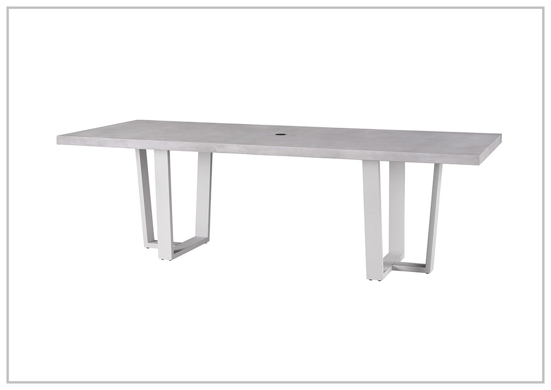 Coastal Living Outdoor South Beach 6-Seats Rectangular Dining Table-Jennihome