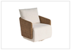 Universal Furniture Enzo Fabric Beige Swivel Chair-Jenni Home