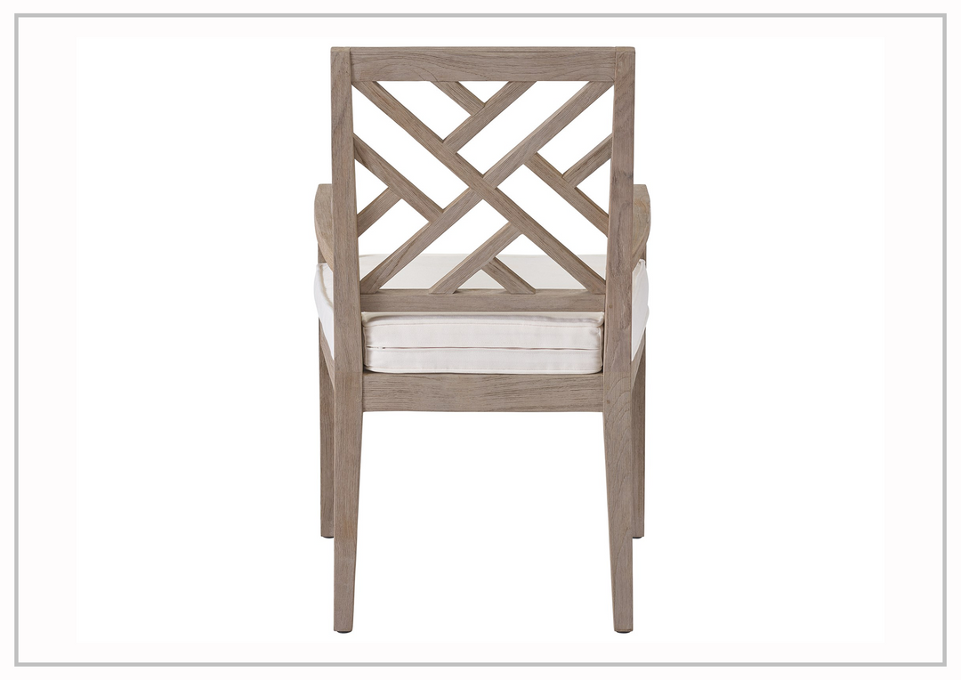 Gio Italia Coastal Living La Jolla Outdoor Grade-A Teak Wood Arm Chair