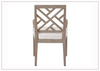 Universal Furniture Coastal Living La Jolla Outdoor Grade-A Teak Wood Arm Chair