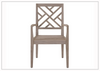 Universal Furniture Coastal Living La Jolla Outdoor Grade-A Teak Wood Arm Chair
