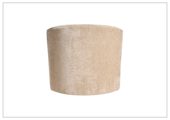 Universal Furniture Dylan Fabric Swivel Accent Chair in Beige-Jenni Home