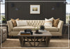 Universal Furniture Duncan 2-Seater Sofa in Beige Leather
