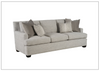 Universal Furniture Emmerson Fabric 3-seater Sofa in Gray