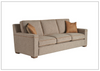 Universal Furniture Griffith Park Liam 3-Seater Deep Cushioning Sofa in Brown