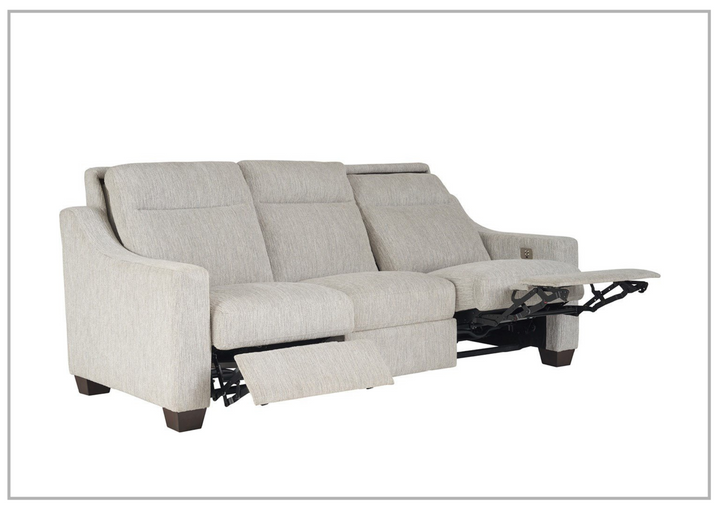 Universal Furniture Higgins Power Recliner Sofa with Articulating Headrest