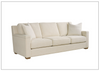 Universal Furniture Leah Asbury Oatmeal Fabric Sofa in Beige