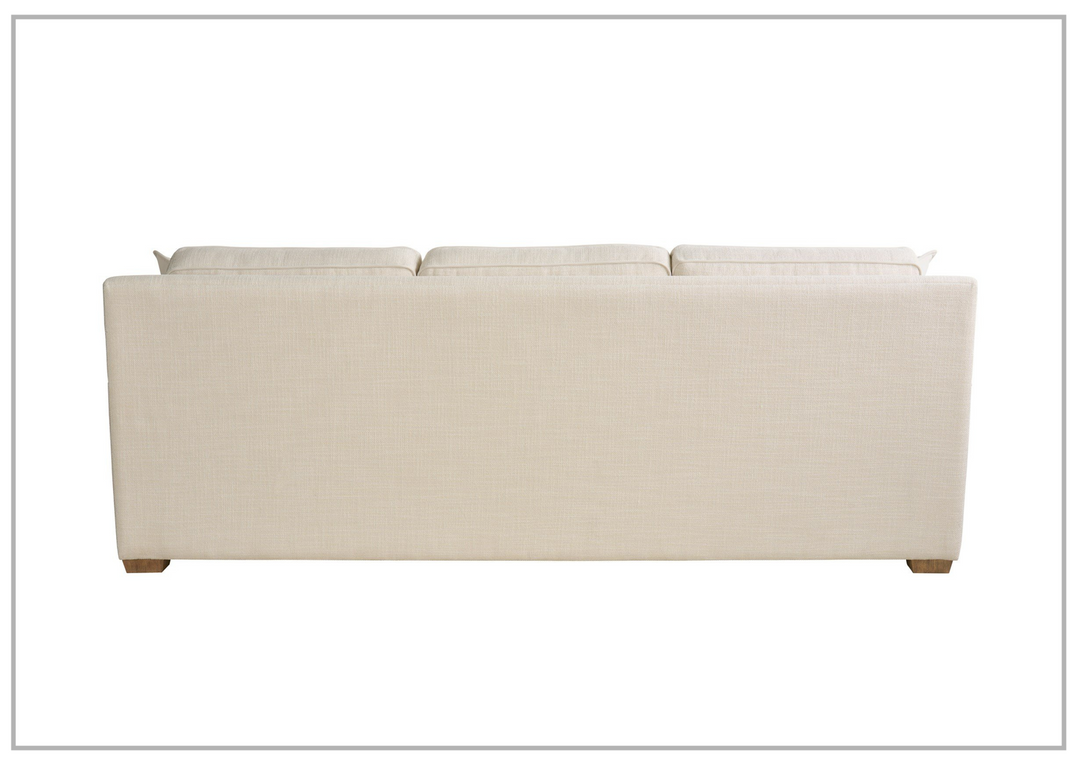 Universal Furniture Leah Asbury Oatmeal Fabric Sofa in Beige