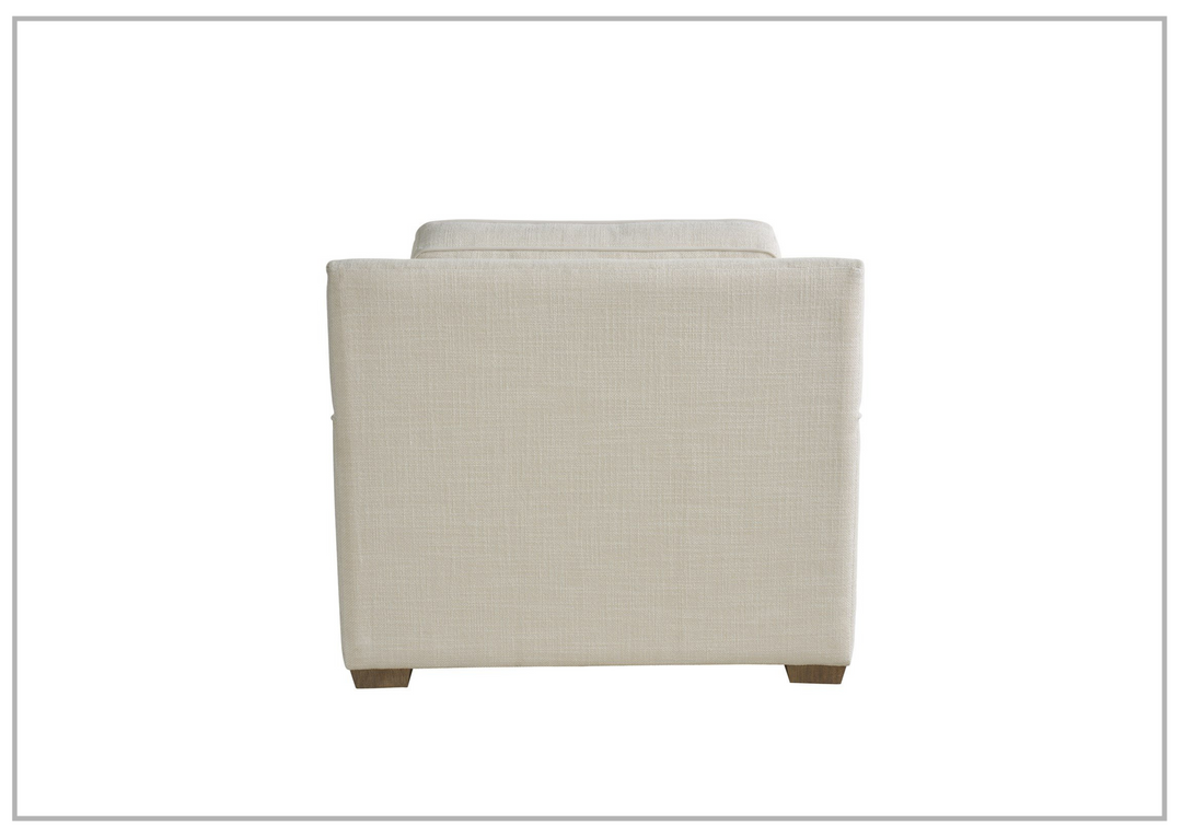 Universal Furniture Leah Beige Fabric Rectangular Sofa Chair-Jenni Home