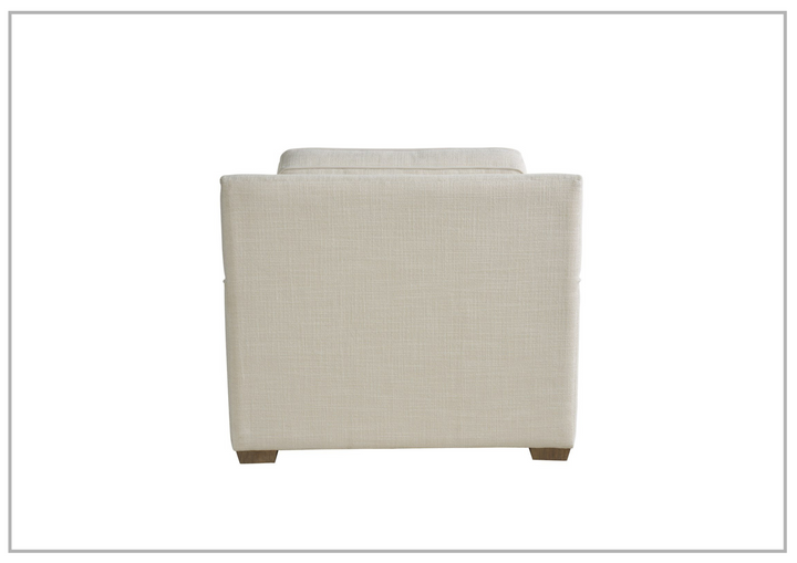 Universal Furniture Leah Beige Fabric Rectangular Sofa Chair-Jenni Home