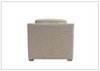 Universal Furniture Liam Fabric Brown Sofa Chair with Cushioned Back-Jenni Home