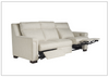 Mixon Leather Motion Recliner Sofa | Adjustable Headrest | USB Charging | Universal