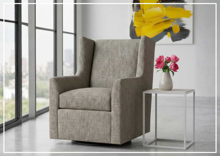 Universal Furniture Newhall Fabric Swivel Glider Chair-Jenni Home