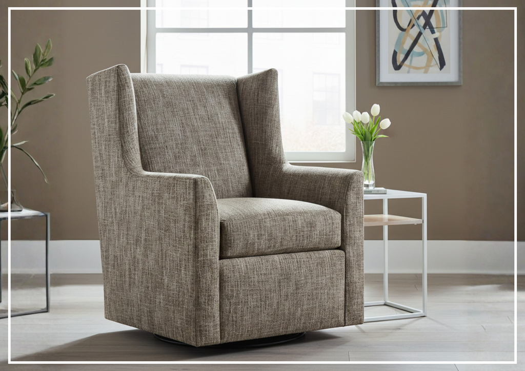 Universal Furniture Newhall Fabric Swivel Glider Chair-Jenni Home