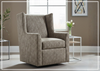 Universal Furniture Newhall Fabric Swivel Glider Chair-Jenni Home