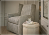 Universal Furniture Newhall Fabric Swivel Glider Chair-Jenni Home