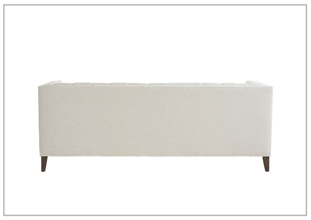 Universal Furniture Paxton 3-Seater Fabric Sofa in White