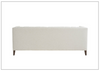 Universal Furniture Paxton 3-Seater Fabric Sofa in White