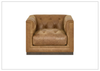 Universal Furniture Quinn Leather Swivel Accent Chair-Jenni Home