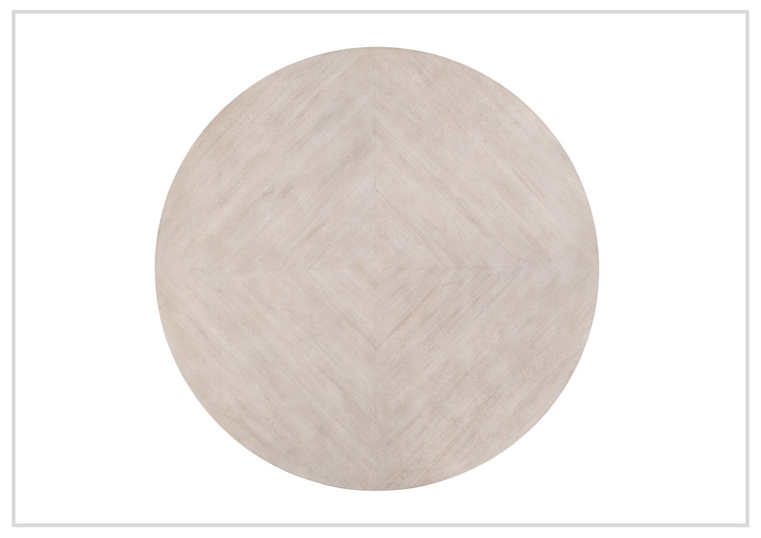 Universal Topanga Round Dining Table in Beige