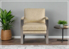 Universal Furniture Corbin Brown Leather Accent Chair