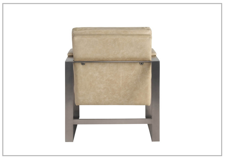 Universal Furniture Corbin Brown Leather Accent Chair