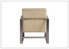 Universal Furniture Corbin Brown Leather Accent Chair