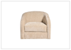 Universal Furniture Dylan Fabric Swivel Accent Chair in Beige-Jenni Home