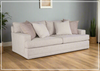 Universal Furniture Hadlee Sofa in Beige With Tweed Sisal Finish