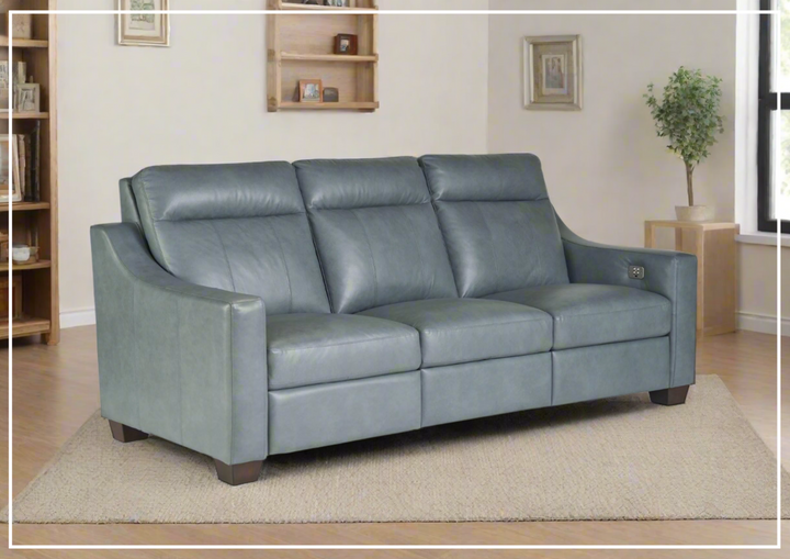 Universal Furniture Higgins Sofa Dual Power Recliner with Articulating Headrest-jennihome.com