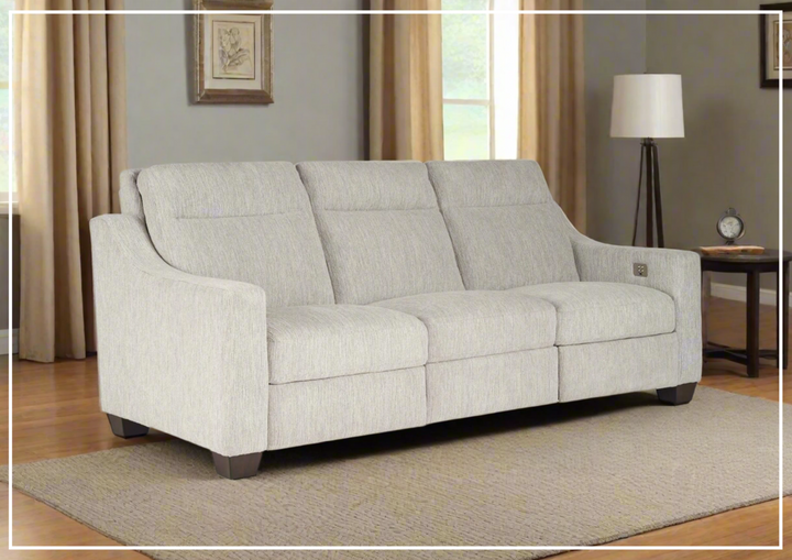 Universal Furniture Higgins Sofa Dual Power Recliner with Articulating Headrest-jennihome.com