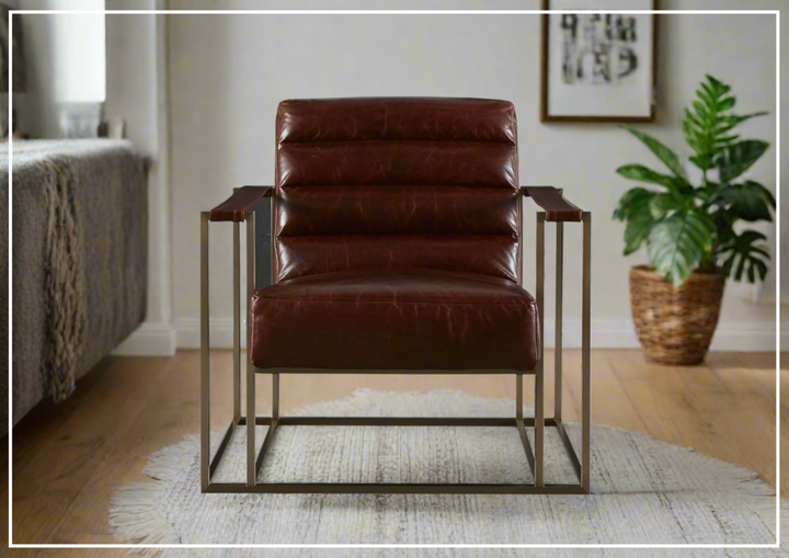Universal Furniture Jensen Leather Accent Chair