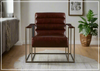 Universal Furniture Jensen Accent Chair in Leather