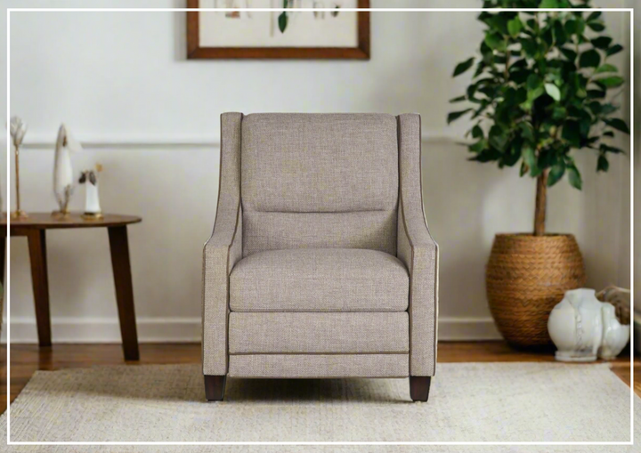 Universal Furniture Kelce Dual Power Motion Recliner Chair in Brown-sofabed.com