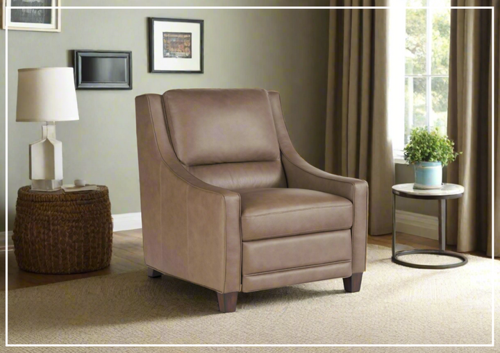 Universal Furniture Kelce Dual Power Motion Recliner Chair in Brown-sofabed.com