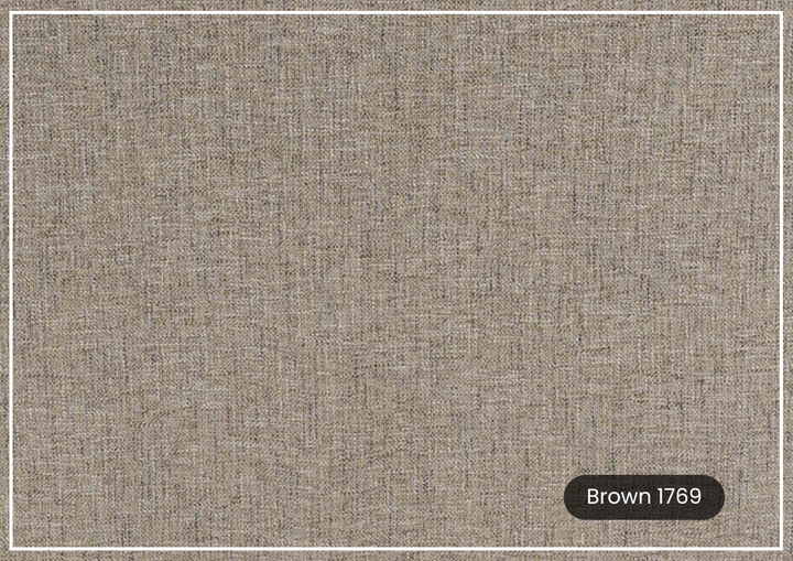 Universal Furniture Liam Fabric Brown Sofa Chair with Cushioned Back-Jenni Home