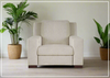 Universal Furniture Rhodes Power Motion Recliner Chair in White-sofabed.com