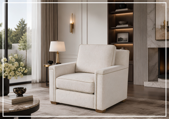 Universal Furniture Sophie Fabric Chair with Lounge Deep Seating-Jenni Home