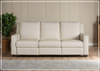 Universal Furniture Tucker Power Reclining Sofa in Fabric/Leather