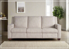 Universal Furniture Tucker Power Reclining Sofa in Fabric/Leather