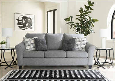 Gio Italia Home Melario Queen Sofa Sleeper in Gray