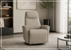 Urban Leather Power Recliner Chair | Swivel Glider Base | Fjords - Jennihome