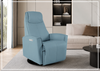Urban Leather Power Recliner Chair | Swivel Glider Base | Fjords - Jennihome