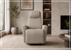 Urban Leather Power Recliner Chair | Swivel Glider Base | Fjords - Jennihome