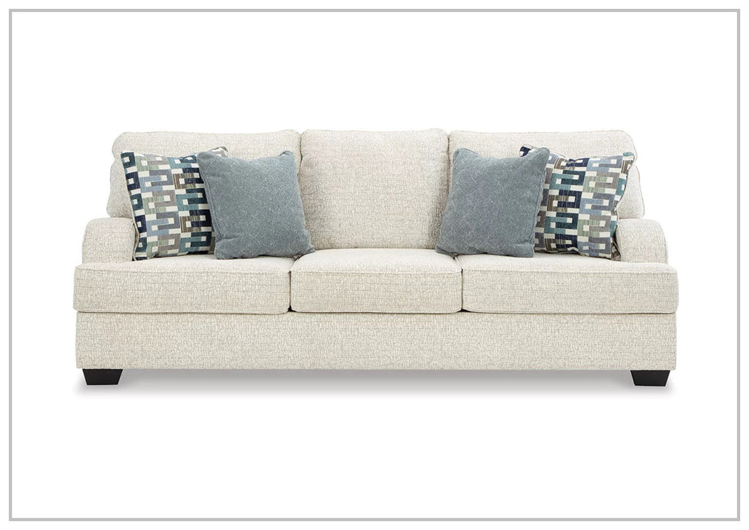 Gio Italia Valeria 3-Seater Fabric Queen Sleeper Sofa