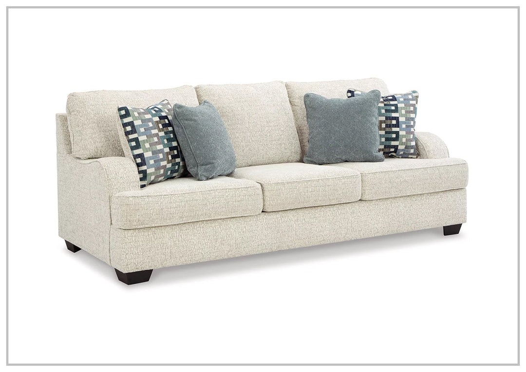 Gio Italia Valeria 3-Seater Fabric Queen Sleeper Sofa