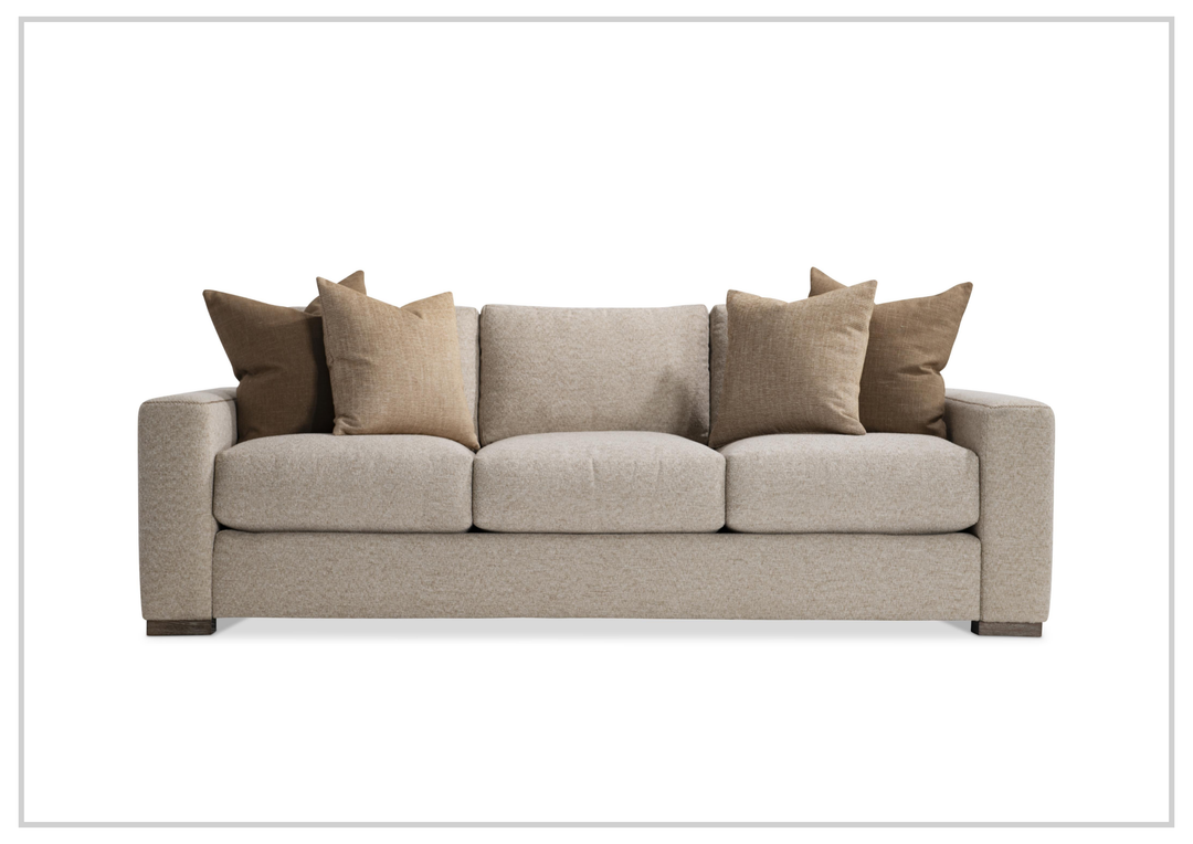Vaughn Fabric Sofa | Oversized Track Arm | Throw Pillows | Bernhardt - Jennihome