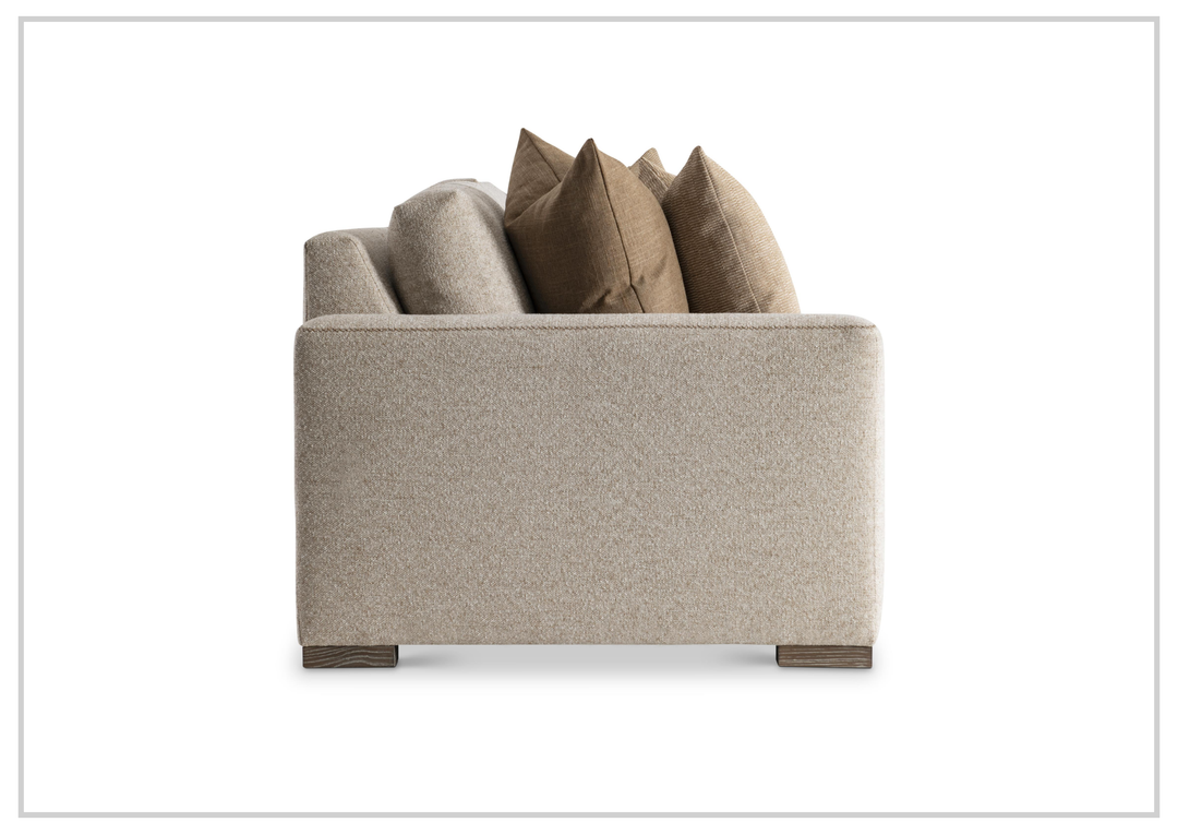 Vaughn Fabric Sofa | Oversized Track Arm | Throw Pillows | Bernhardt - Jennihome