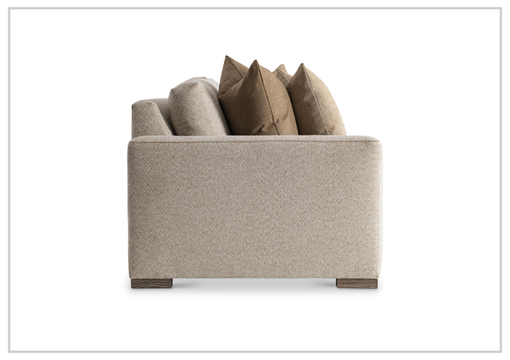 Vaughn Fabric Sofa | Oversized Track Arm | Throw Pillows | Bernhardt - Jennihome